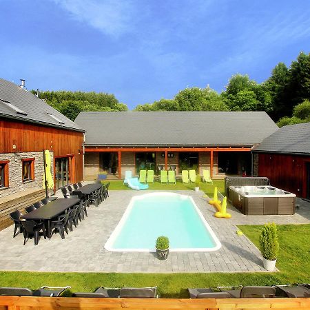 Beautiful Villa With Heated Outdoor Pool Manhay 외부 사진